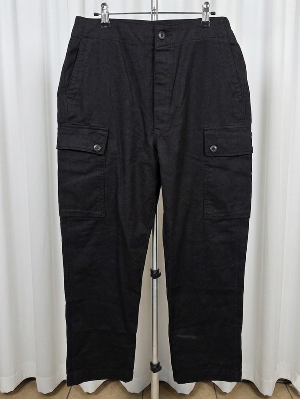 Sundry Dstld Adjustable Waist Cargo Pants, Ermine.